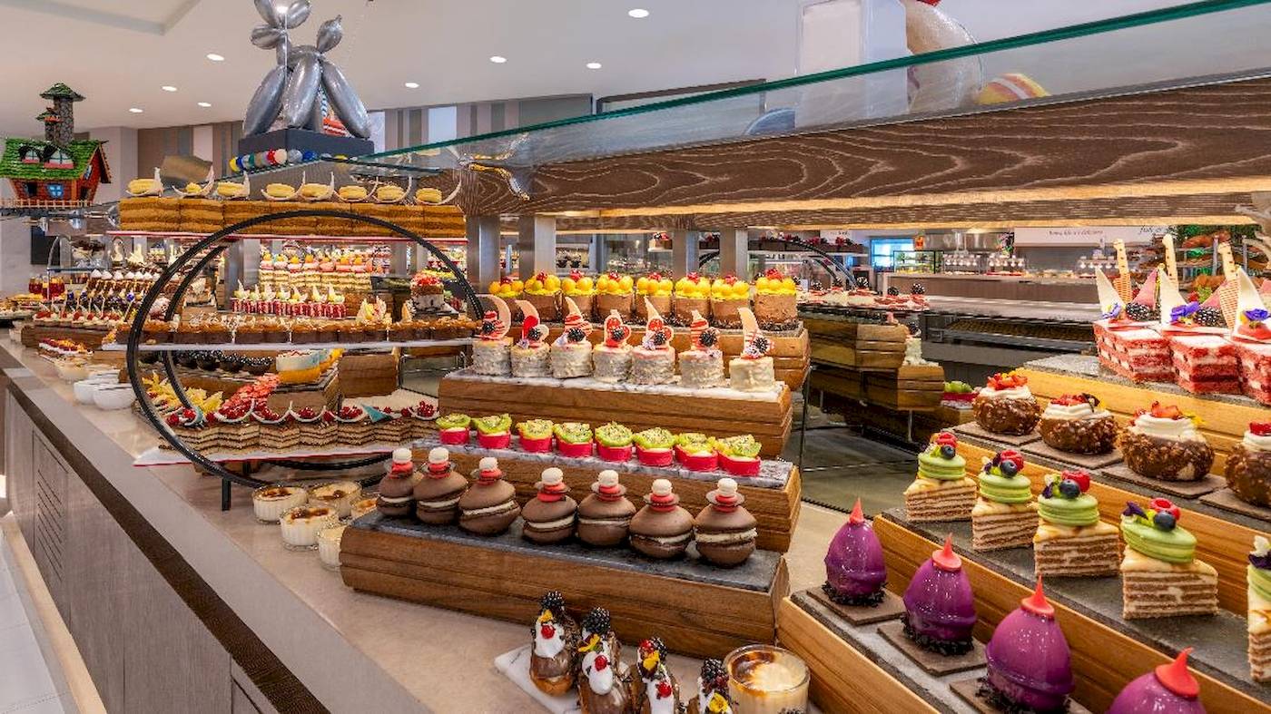 Das Essen in Delphin Palace Hotel