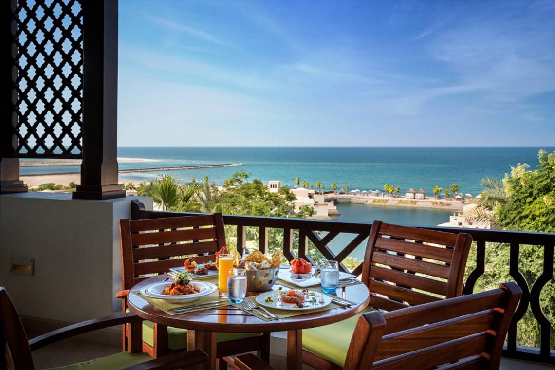 The Cove Rotana Resort in Ras al Khaimah, Frühstück