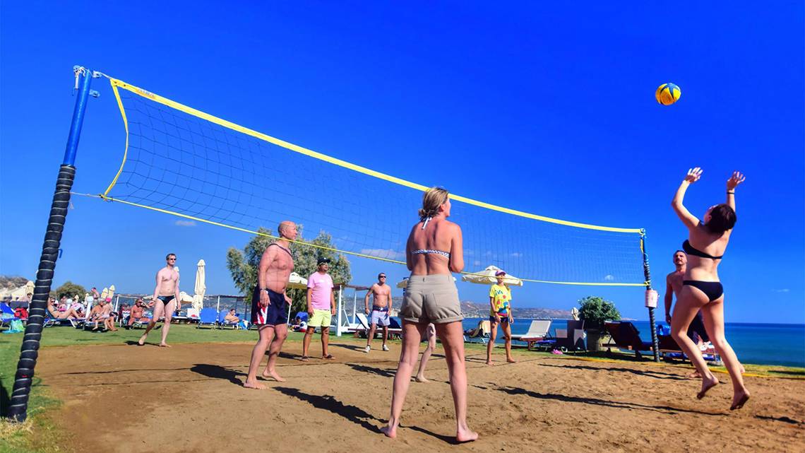 Kiani Beach Resort in Kreta, Volley