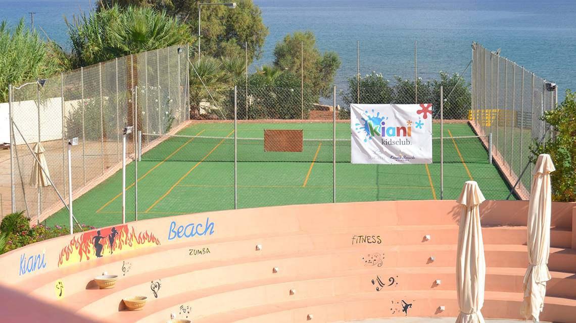 Kiani Beach Resort in Kreta, Tennis