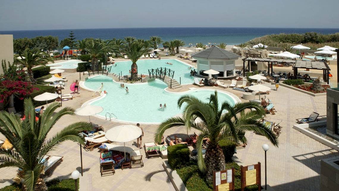 D'Andrea Mare Beach in Rhodos