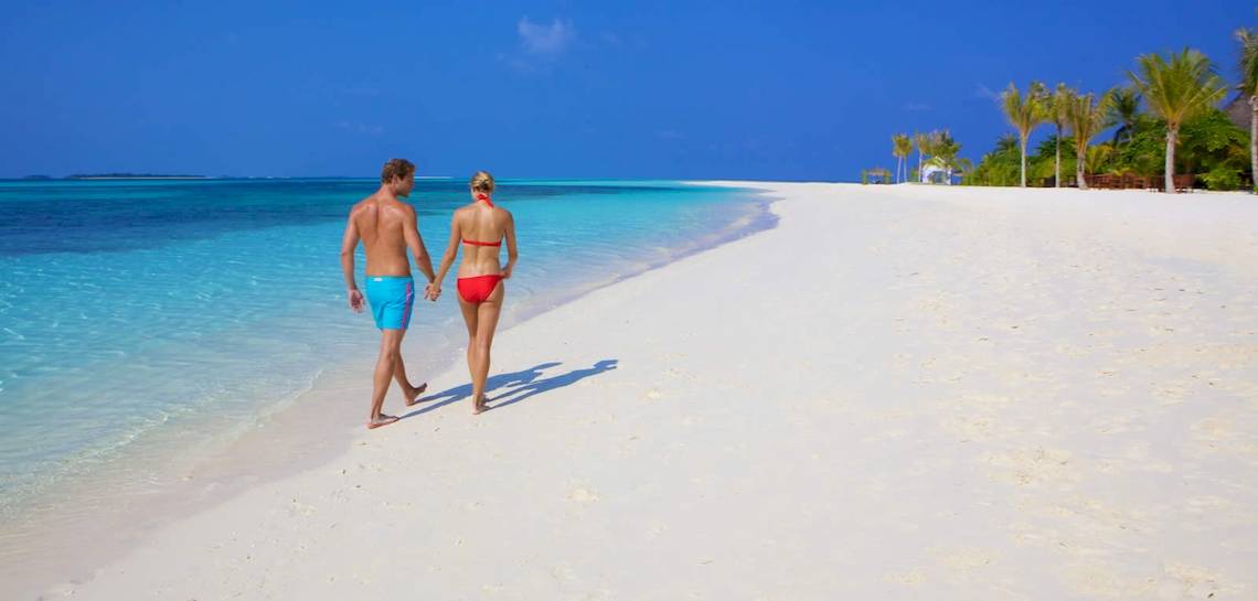 Kuredu Island Resort & Spa, Sandstrand