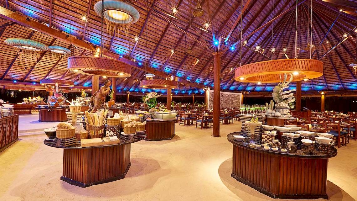 Kuredu Island Resort & Spa, Restaurant Buffet