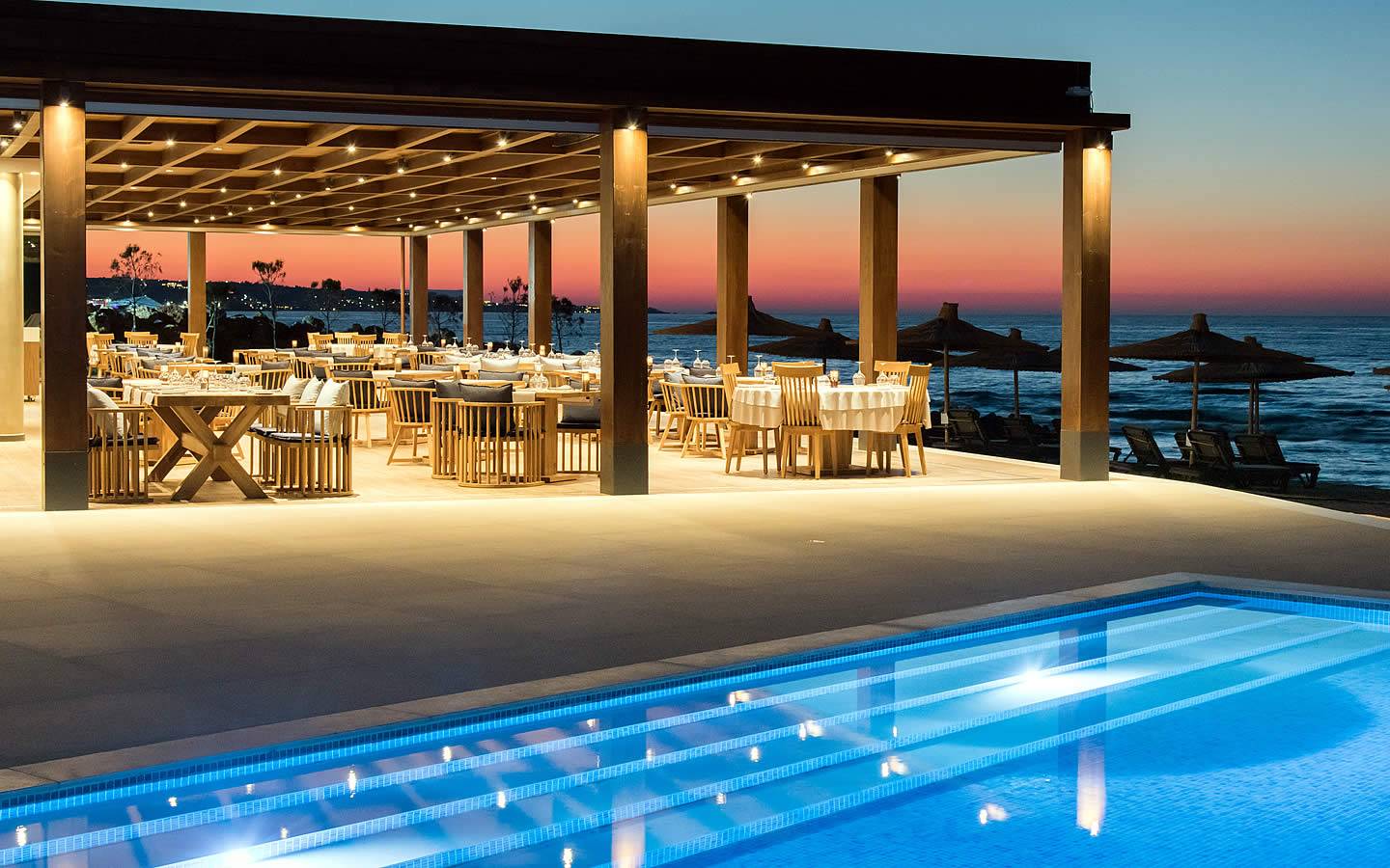 Nana Princess Hotel in Kreta, Pool Restaurant