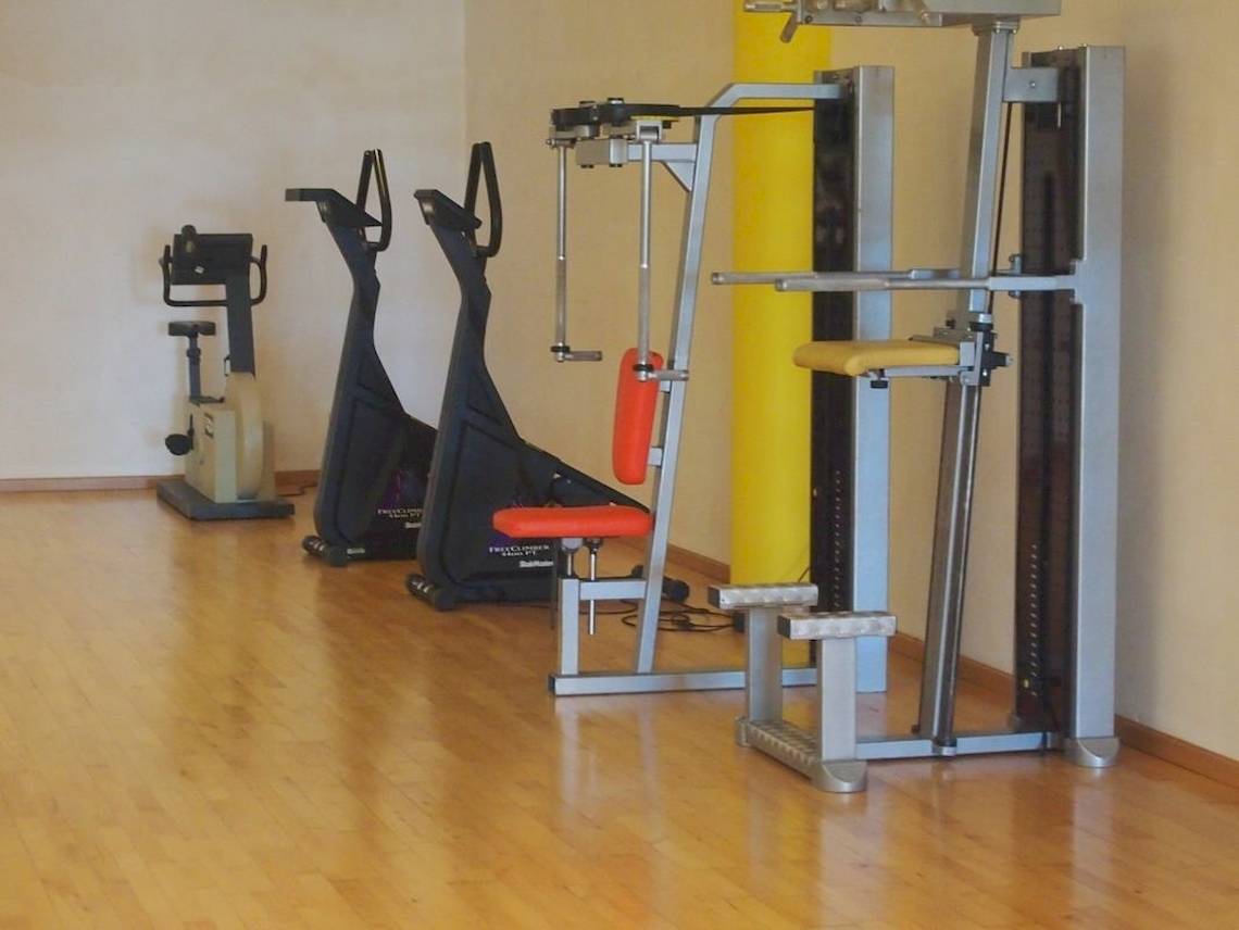 Fitnessgeräte im Bordoy Don Antonio Hotel.
