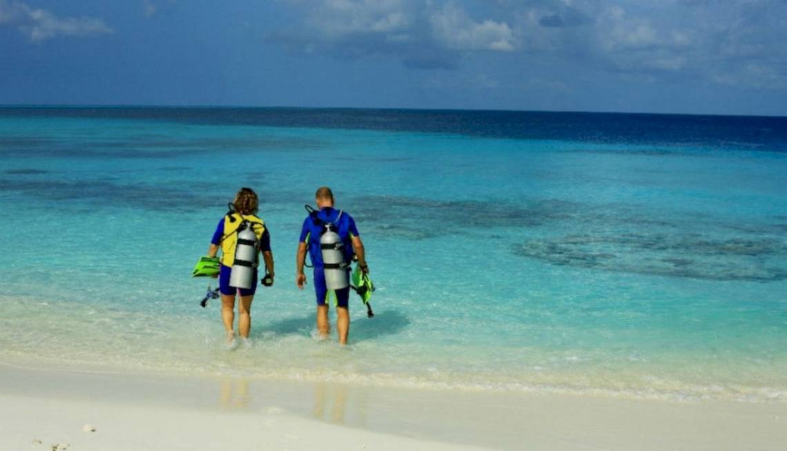 Reethi Beach Resort in Malediven