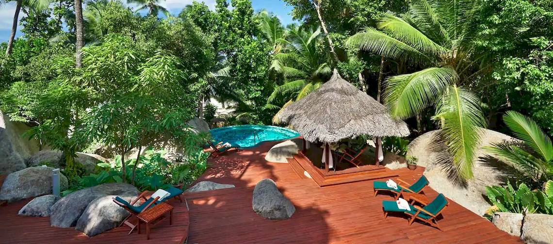 Coco de Mer & The Black Parrot Suites in Seychellen