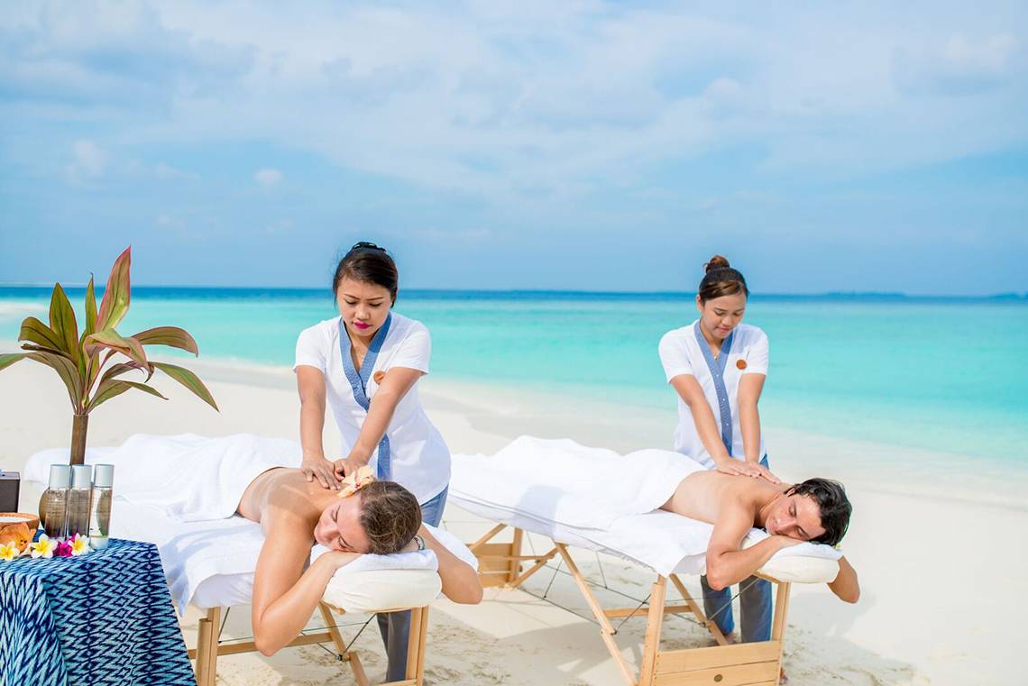 Kudafushi Resort & Spa in Malediven, Massage