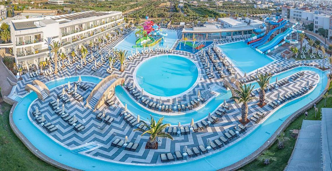 Lyttos Beach Hotel in Kreta, Pool