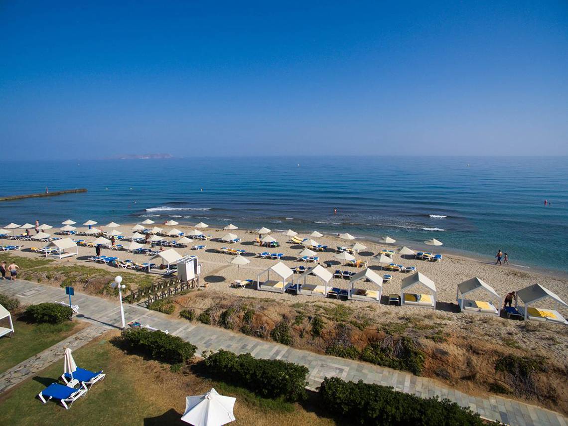 Lyttos Beach Hotel in Kreta, Strand