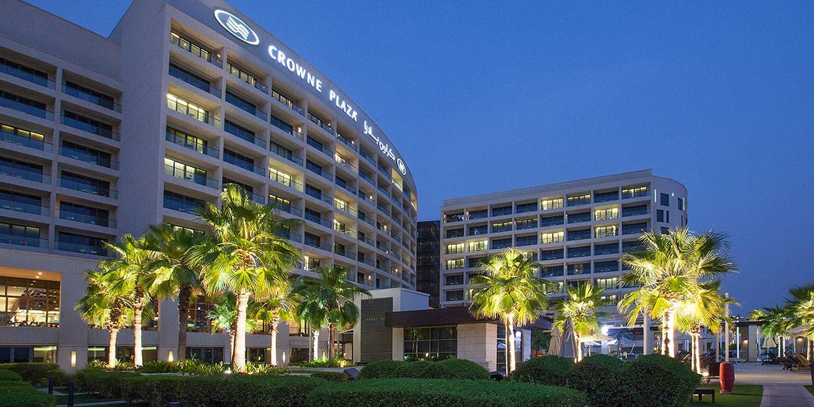 Crowne Plaza Abu Dhabi Yas Island, Aussenansicht des Hotels