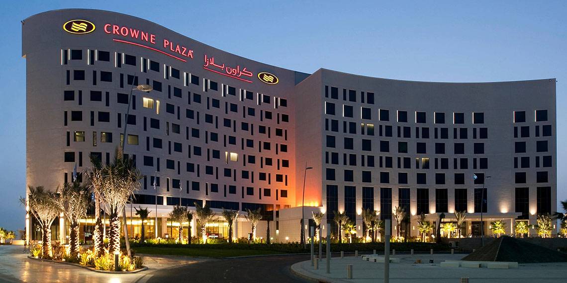 Crowne Plaza Abu Dhabi Yas Island, Aussenansicht des Hotels