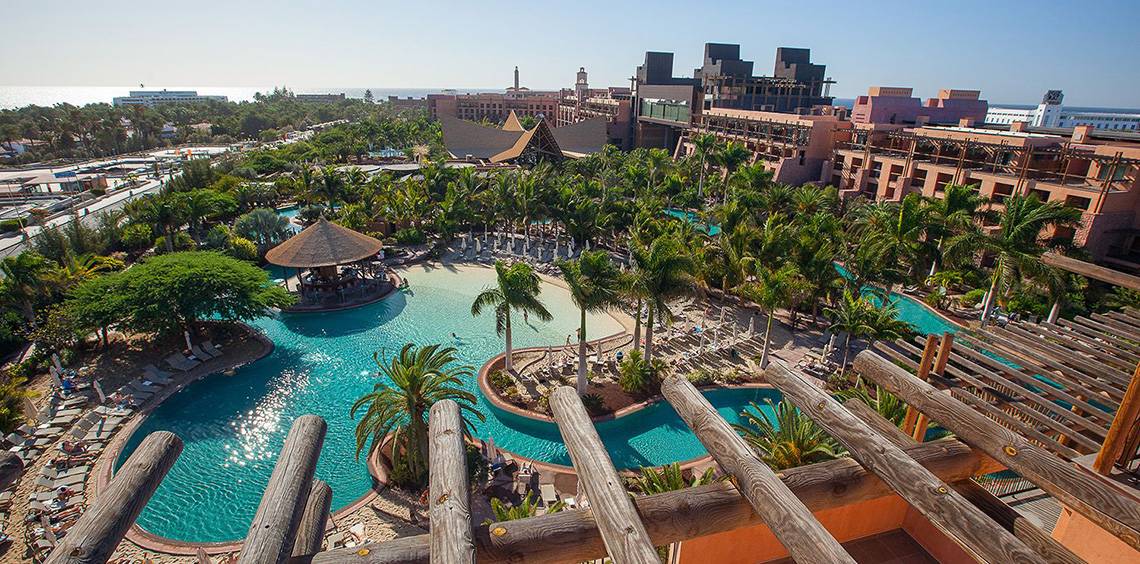 Lopesan Baobab Resort, Las Palmas, Aussenansicht des Hotels