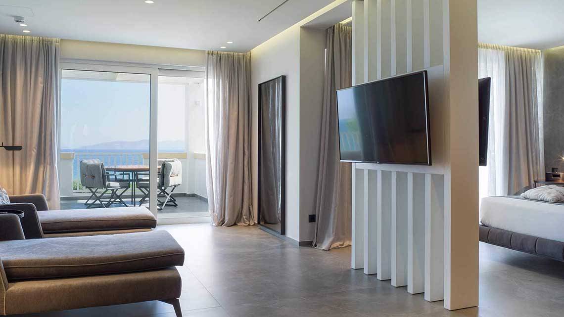 Neptune Hotels Resort in Kos, Suite Wohnzimmer