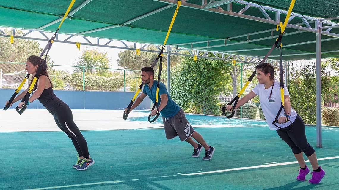 Neptune Hotels Resort in Kos, sports, trx