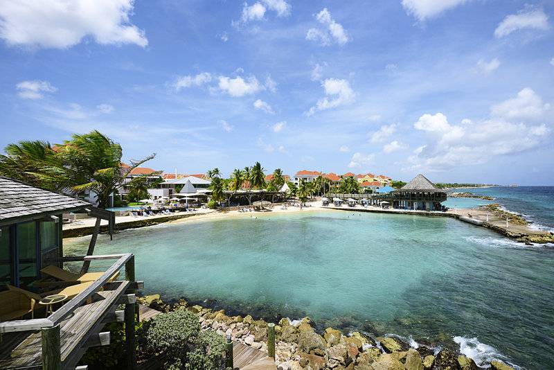 Avila Beach in Curacao