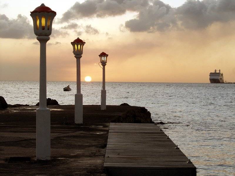 Avila Beach in Curacao