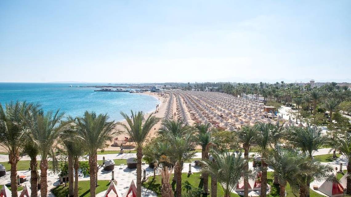 The Grand Palace Hotel in Hurghada - Strand