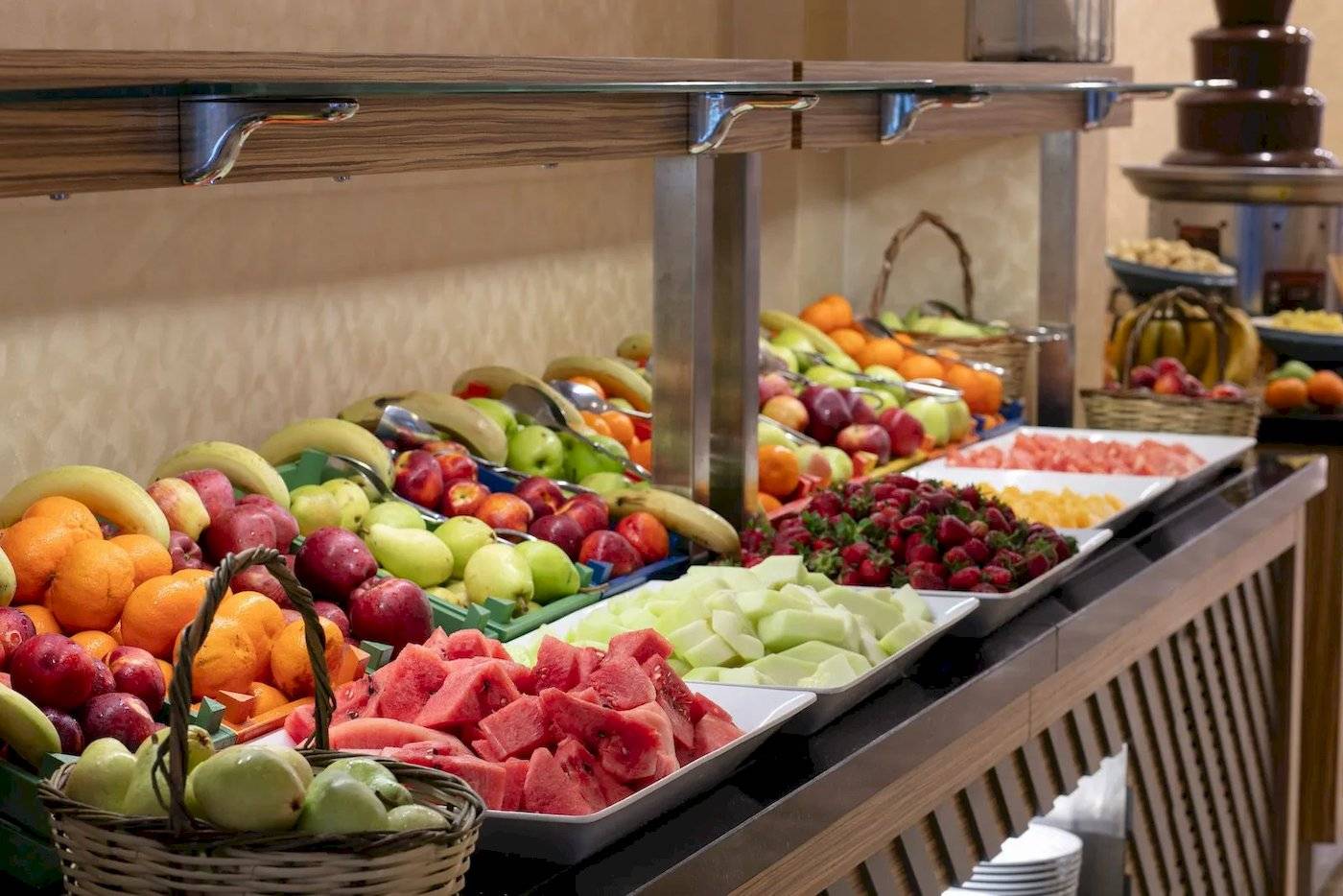 Früchte-Buffet im Megasaray Resort Side.