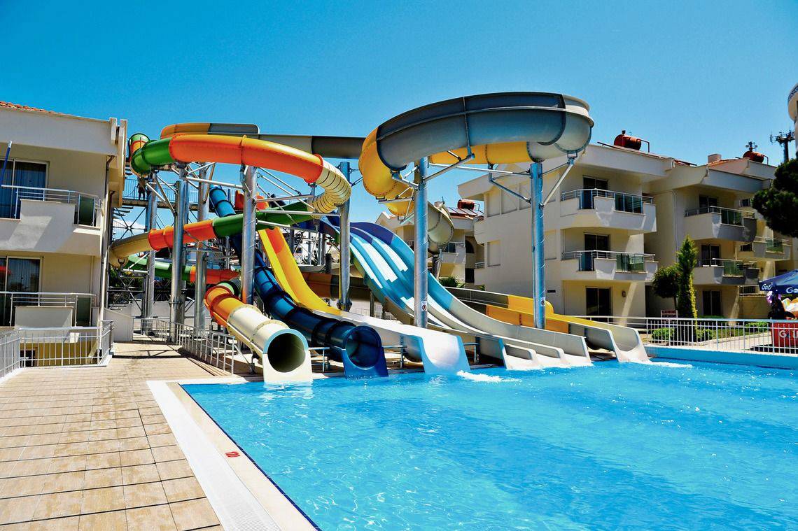 Dream World Hill Hotel in Antalya, Wasserrutsche