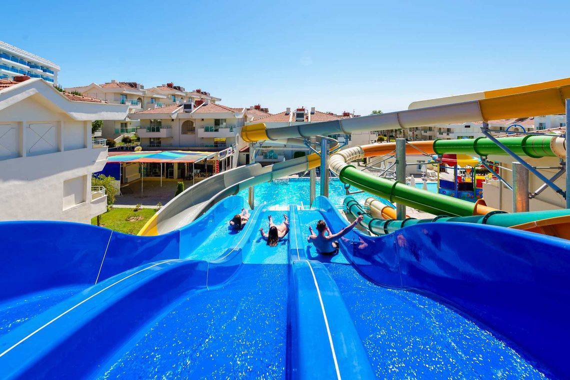 Dream World Hill Hotel in Antalya, Wasserrutsche