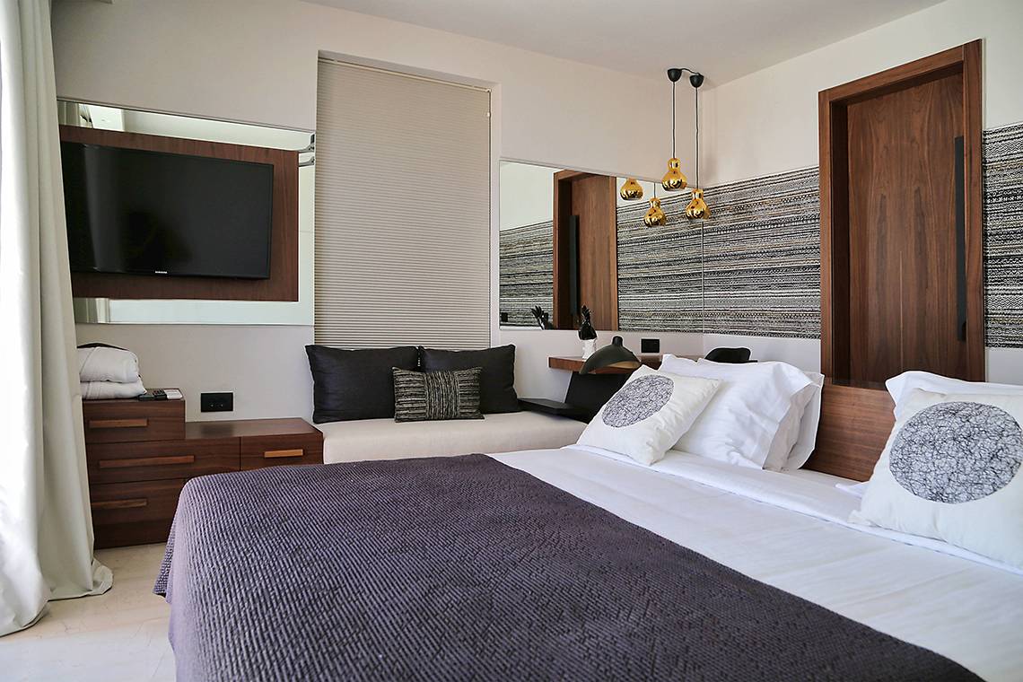 Domes of Elounda, Autograph Collection in Elounda, Suite Schlafzimmer