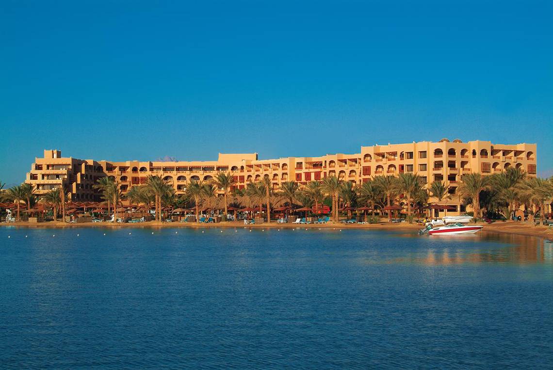 Ali Baba Palace in Hurghada, Aussenansicht des Hotels