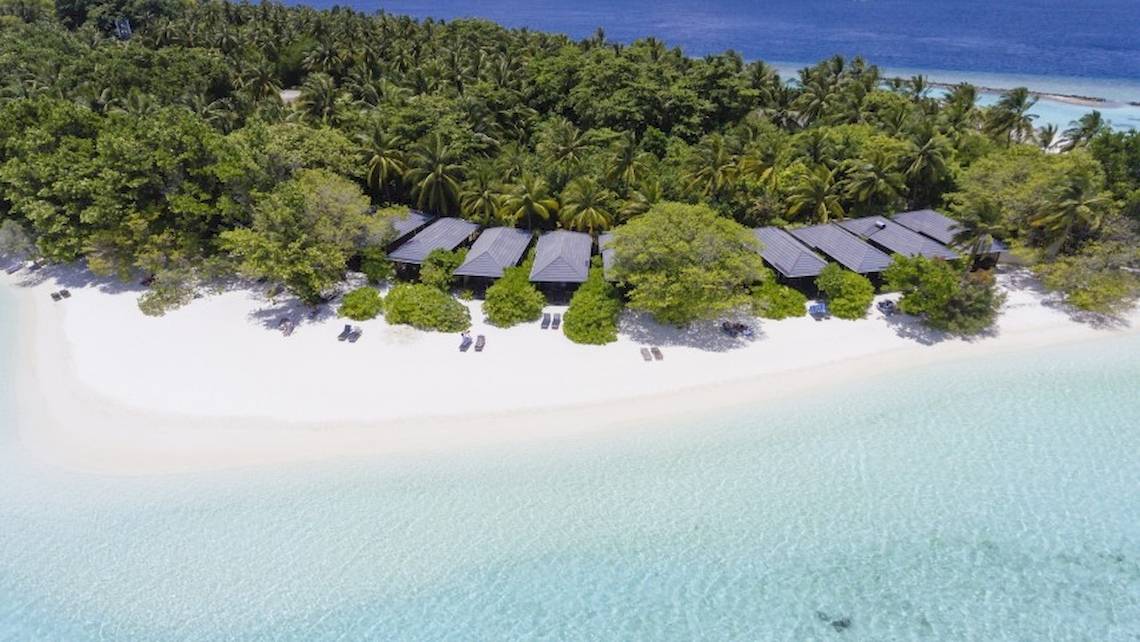Royal Island Resort & Spa in Malediven, Aussenansicht