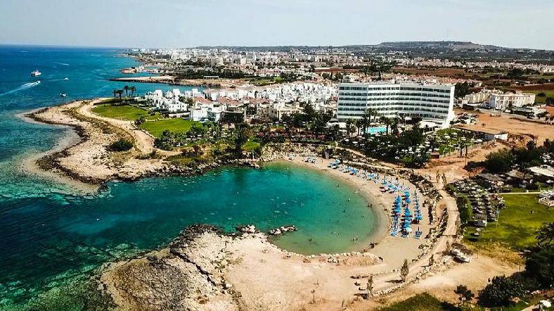 Crystal Springs Beach in Protaras