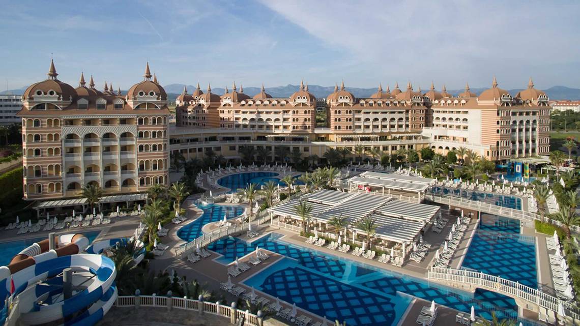 Royal Alhambra Palace, Antalya, Aussenansicht des Hotels