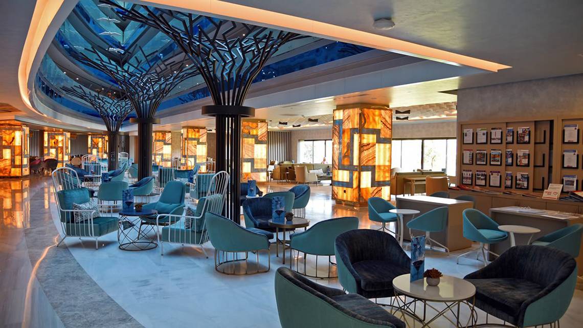 Royal Wings Hotel, Antalya, Empfangshalle des Hotels