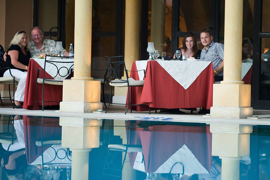 Makadi Palace in Hurghada, neben dem Pool essen