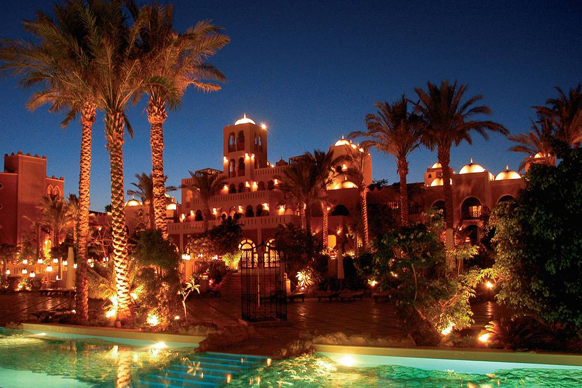 Makadi Palace in Hurghada, Aussenansicht des Hotels