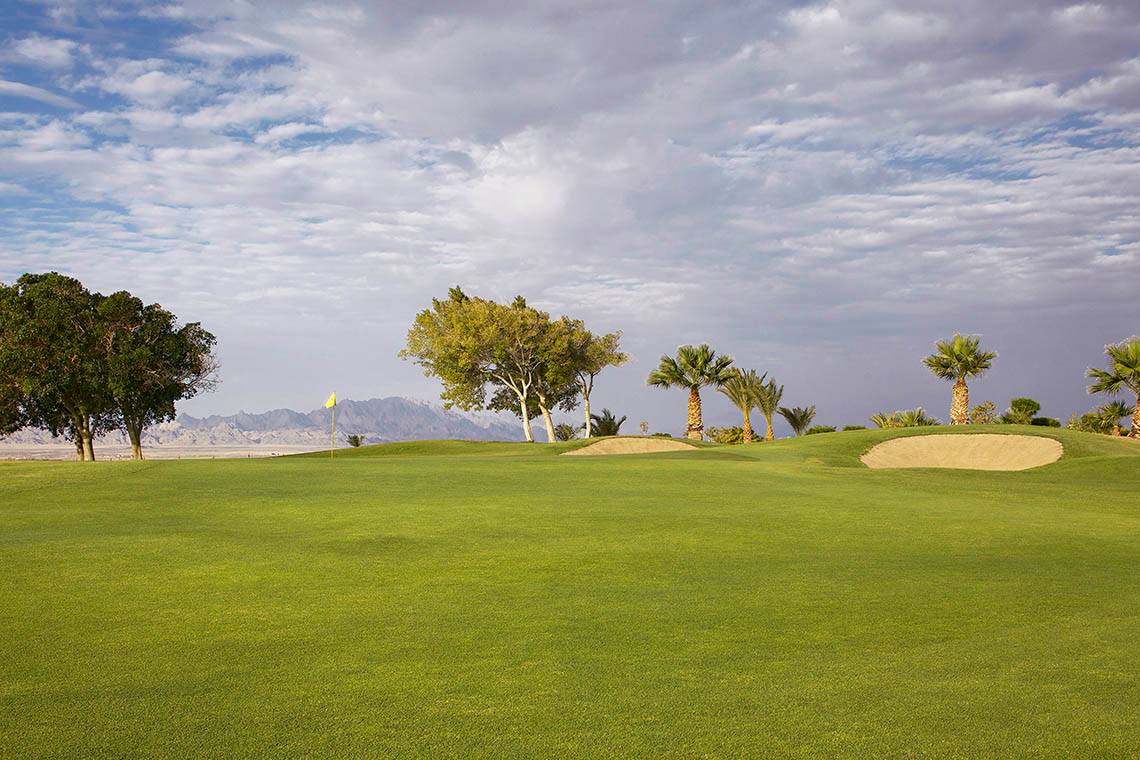 Sheraton Soma Bay Hotel in Hurghada, Golffeld