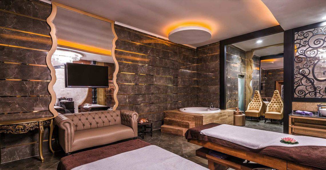 Adalya Elite Lara Hotel in Türkei, Doppezimmer mit Meerblick