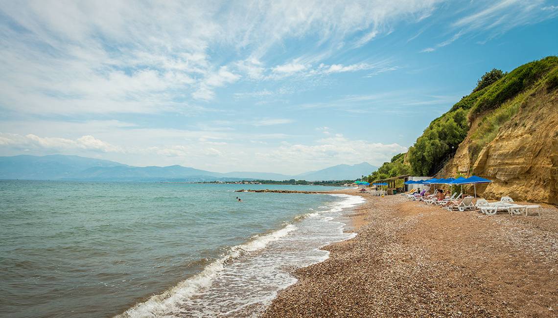 Pavlina Beach in Peloponnes