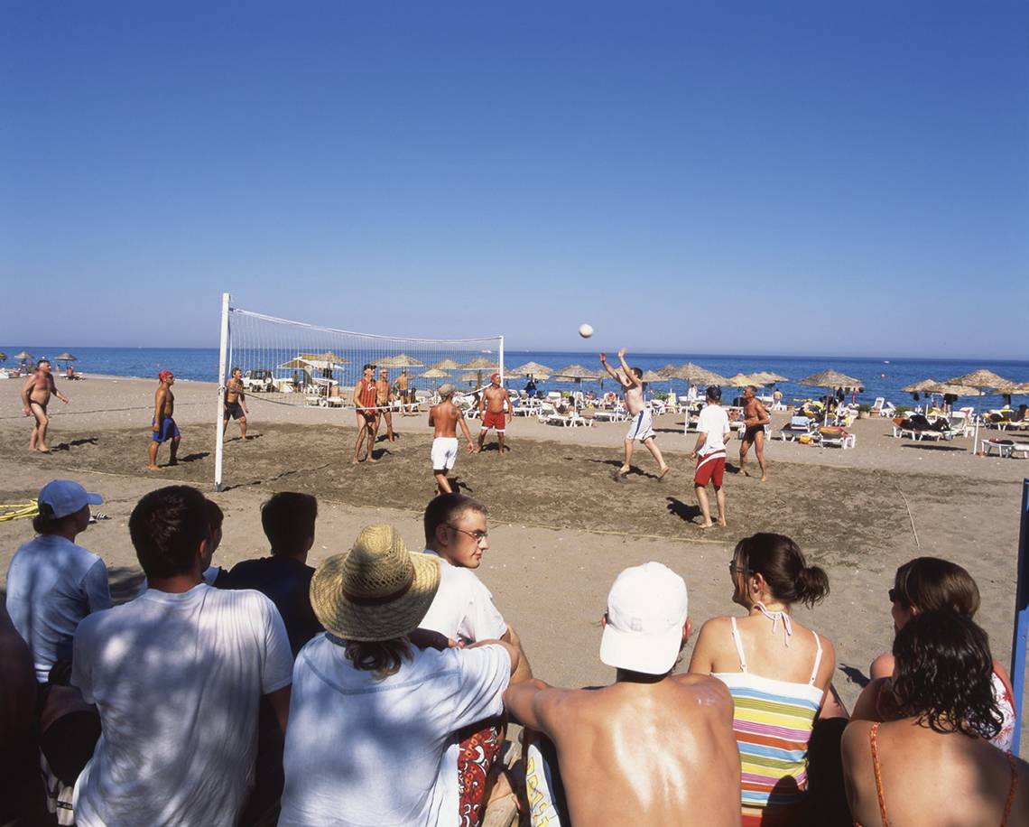 Calypso Beach in Rhodos