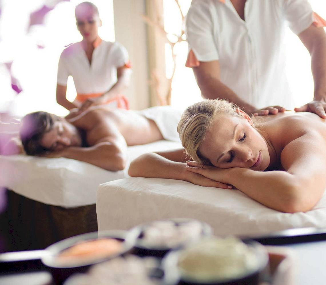 Massagebehandlung im El Dorado Royale Spa Resort von Karisma