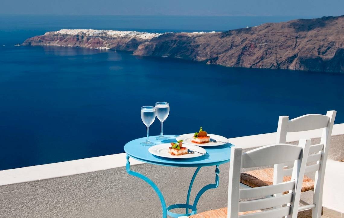 Andromeda Villas & Spa Resort in Santorin