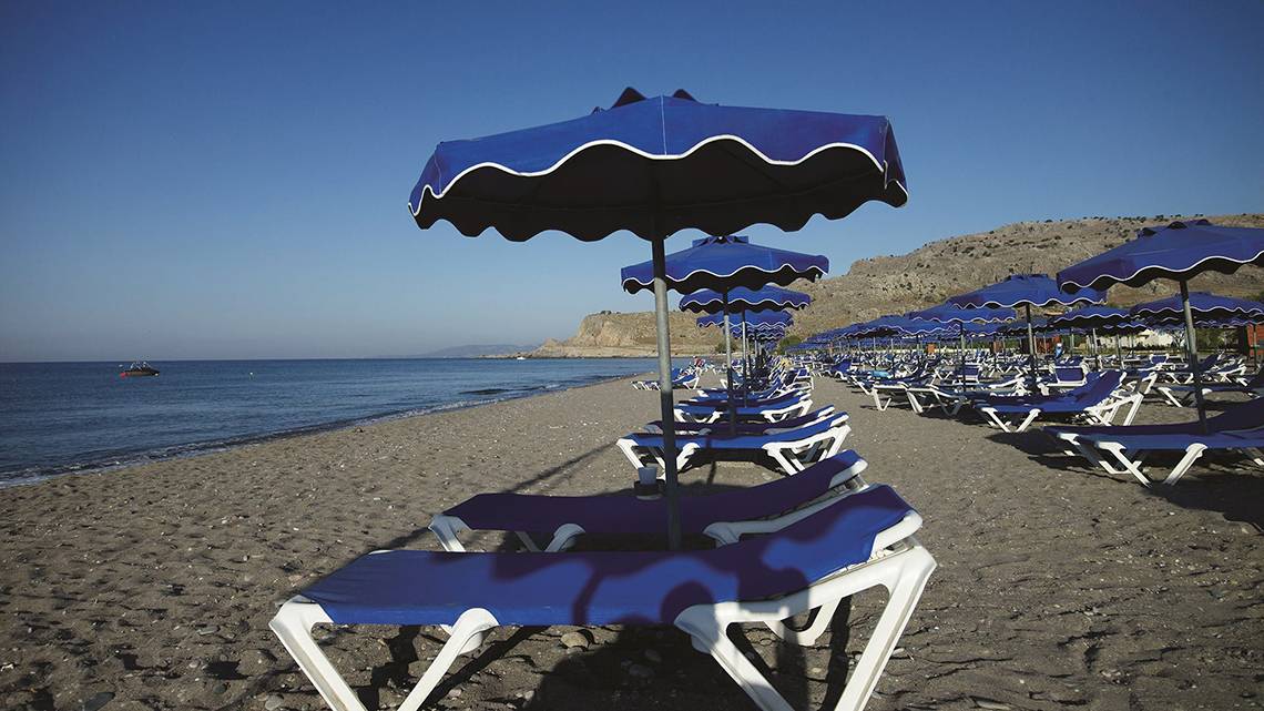 Lindos Princess Beach in Rhodos