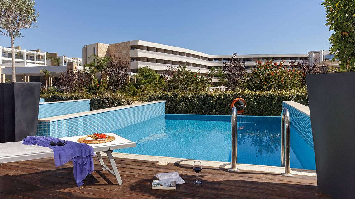 Princess Andriana Resort & Spa in Rhodos, Familienzimmer mit Pool
