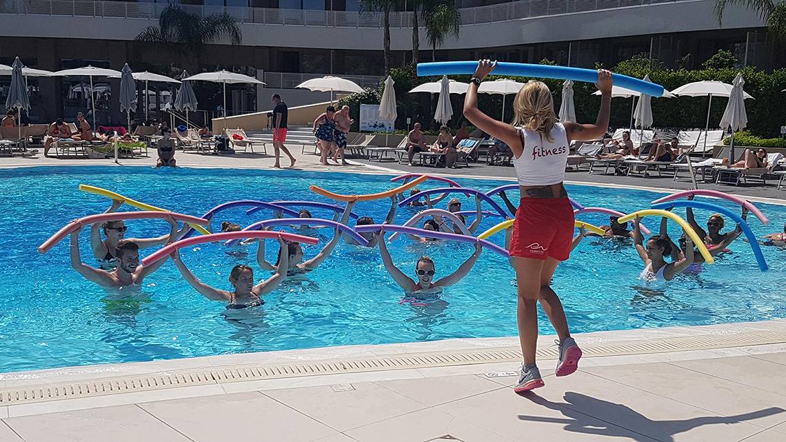 Princess Andriana Resort & Spa in Rhodos, Wasserspielen