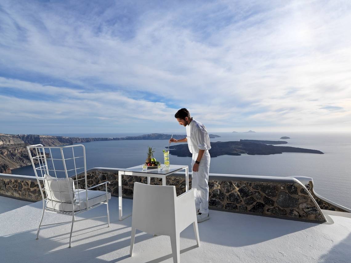 Katikies Chromata Santorini in Santorin