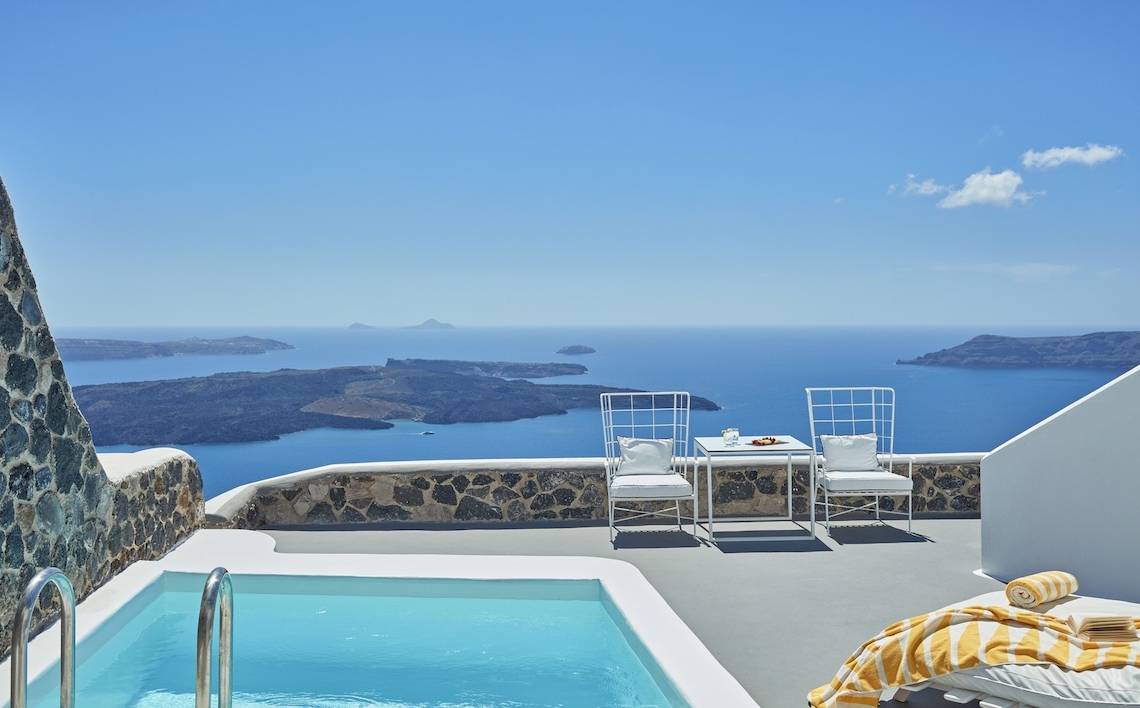 Katikies Chromata Santorini in Santorin