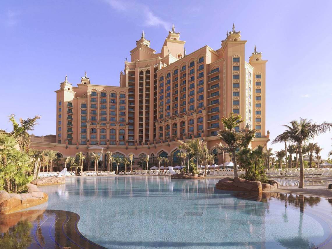 Atlantis the Palm, Dubai, Aussenansicht des Hotels