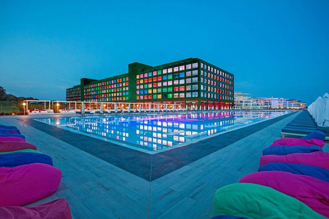 Royal Adam & Eve Hotel in Belek, Aussenansicht des Hotels