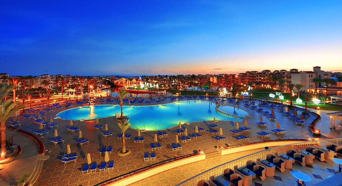 Dana Beach Resort, Hurghada, Aussenansicht des Hotels