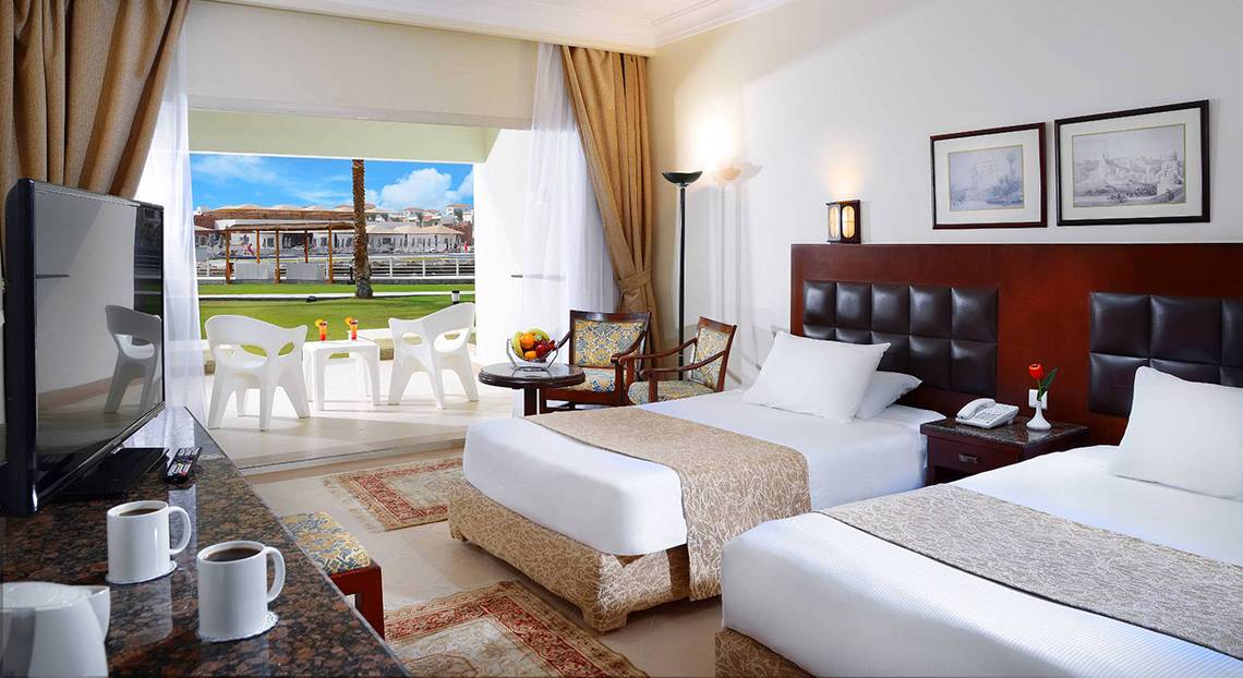 Dana Beach Resort, Hurghada, Doppelzimmer mit zweibetten