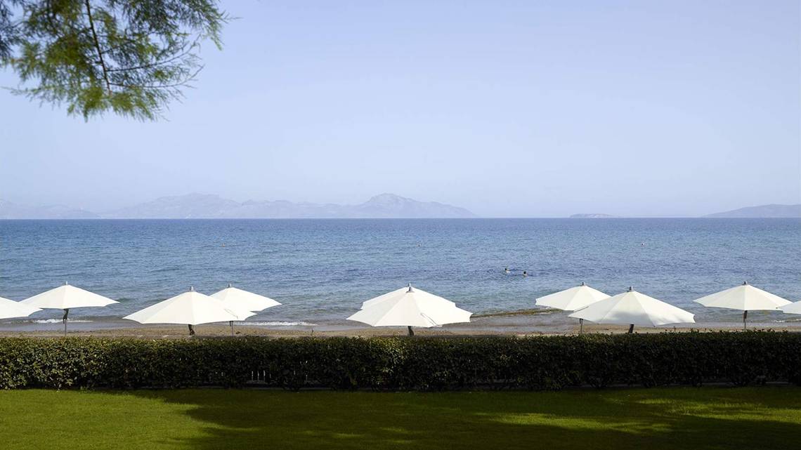 Neptune Hotels Resort in Kos, Strand