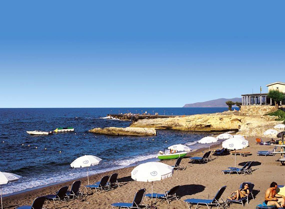 Silva Beach in Heraklion